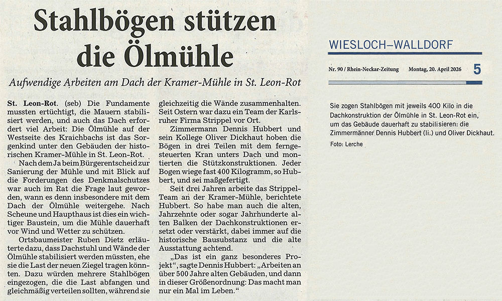 Strippel - Bewahrung eines historischen Erbes